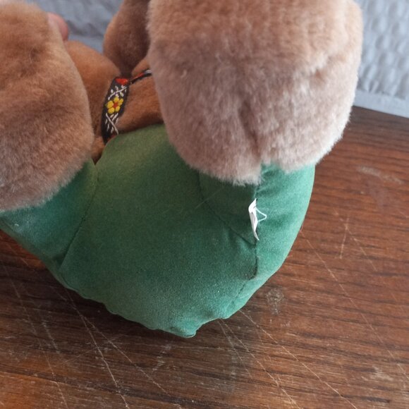 ES  German Bavarian Teddy Bear Plush Stuffed Animal Vintage - Picture 8 of 11